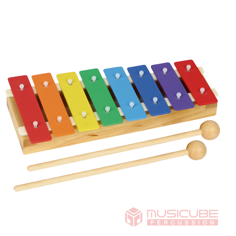 8-Note Wooden Xylophone for Kids