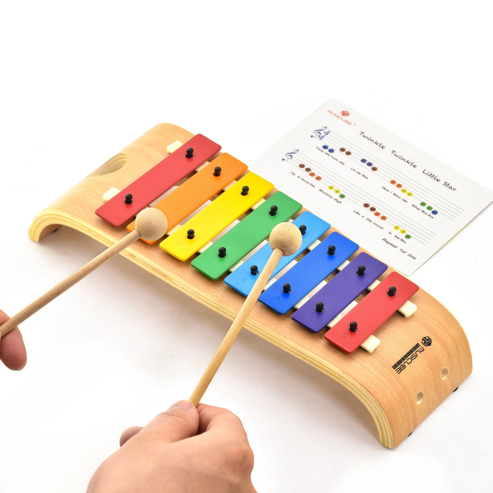 8 Tones Colored Glockenspiel – Beechwood Arch — gallery image