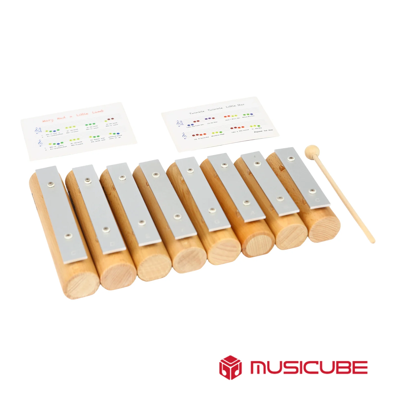 8 Tones Resonator Bars – Beechwood Base — gallery image