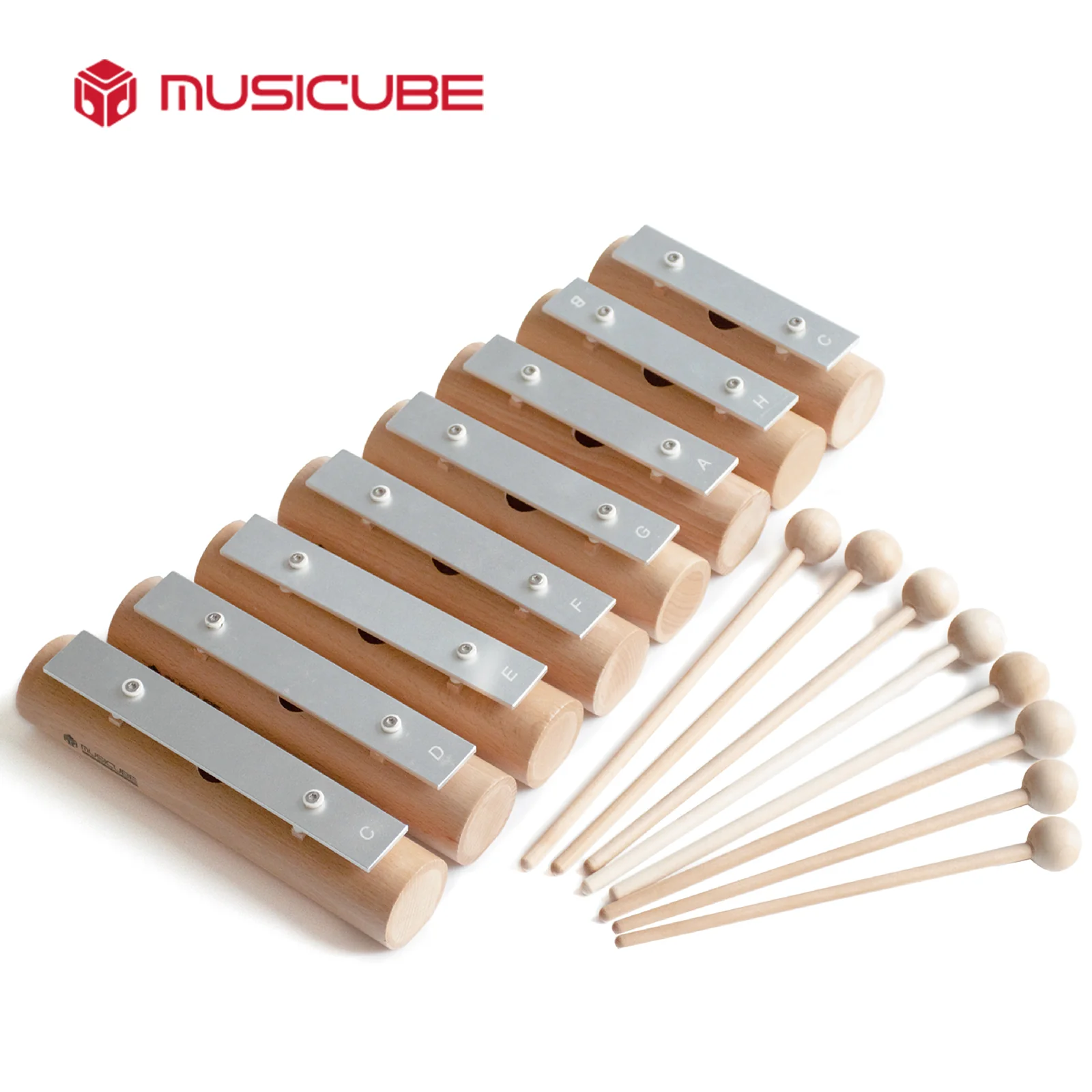 8 Tones Resonator Bars – Beechwood Base — gallery image