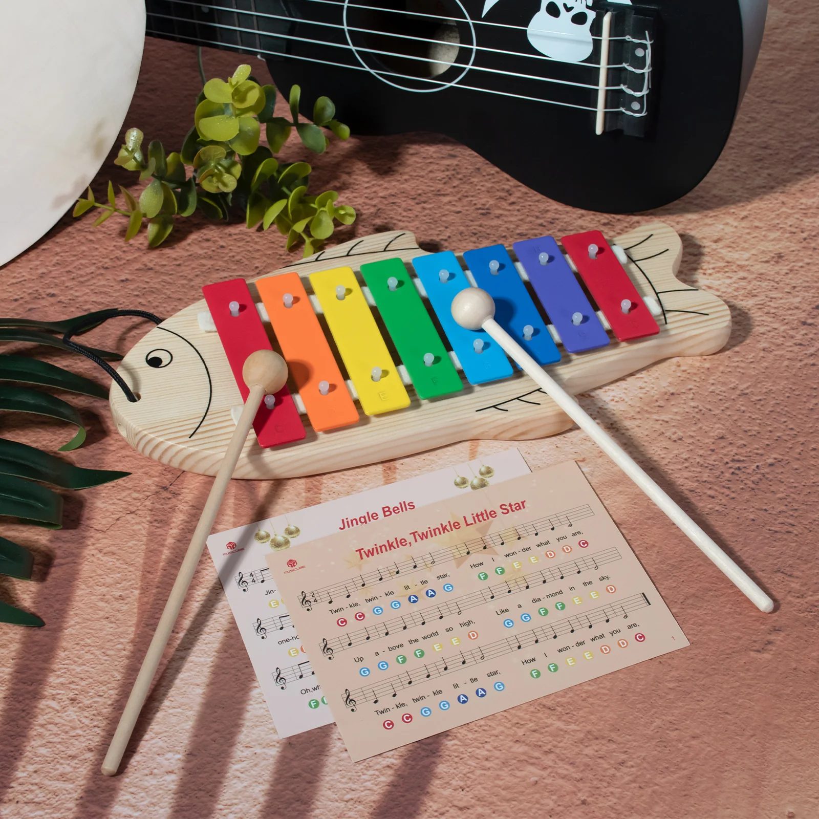 Fish Glockenspiel – Solid Pinewood — gallery image