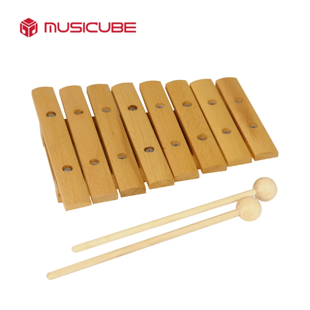 8 Tones Xylophone – Nature Wood Bars