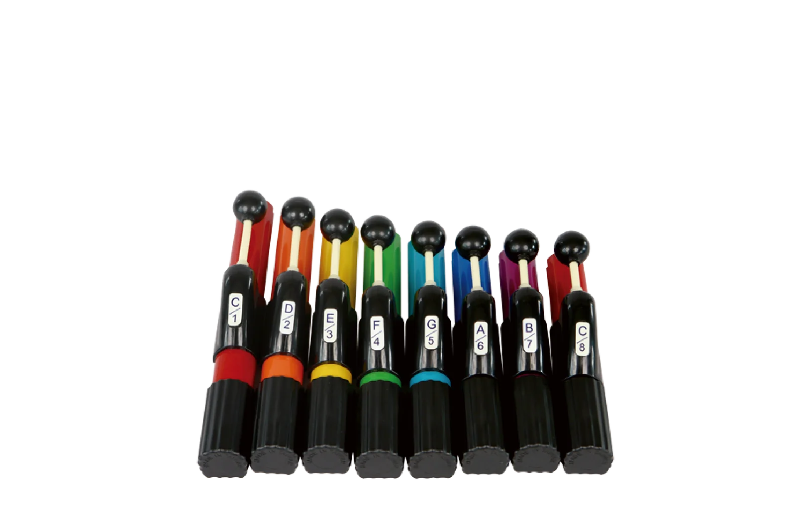 8 Tones Hand Chimes – Diatonic Set — gallery image