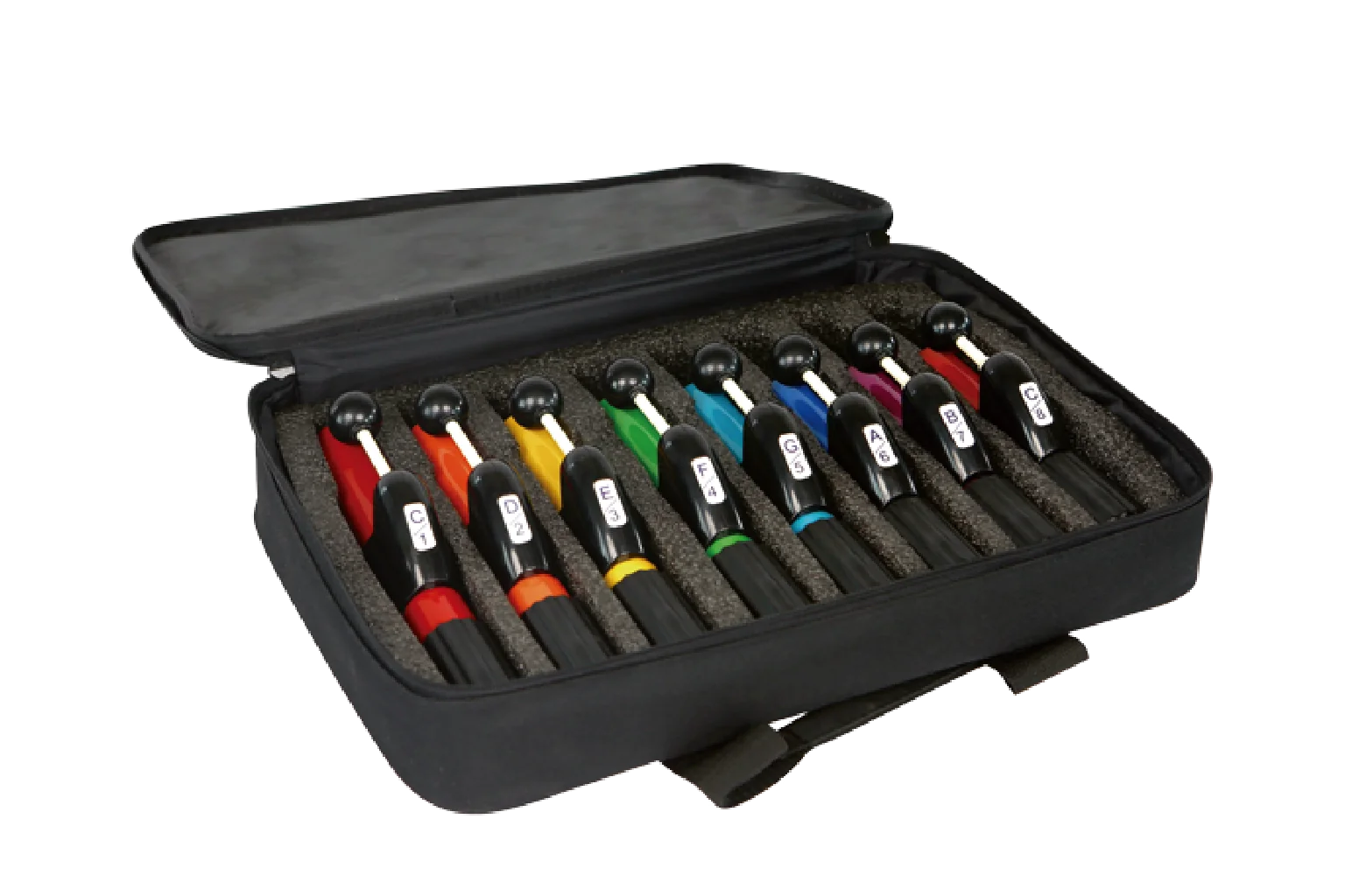 8 Tones Hand Chimes – Diatonic Set — gallery image