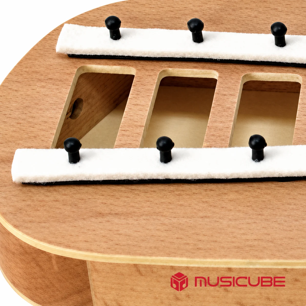 11 Tones Kinder Glockenspiel – Beechwood Resonator Body — gallery image