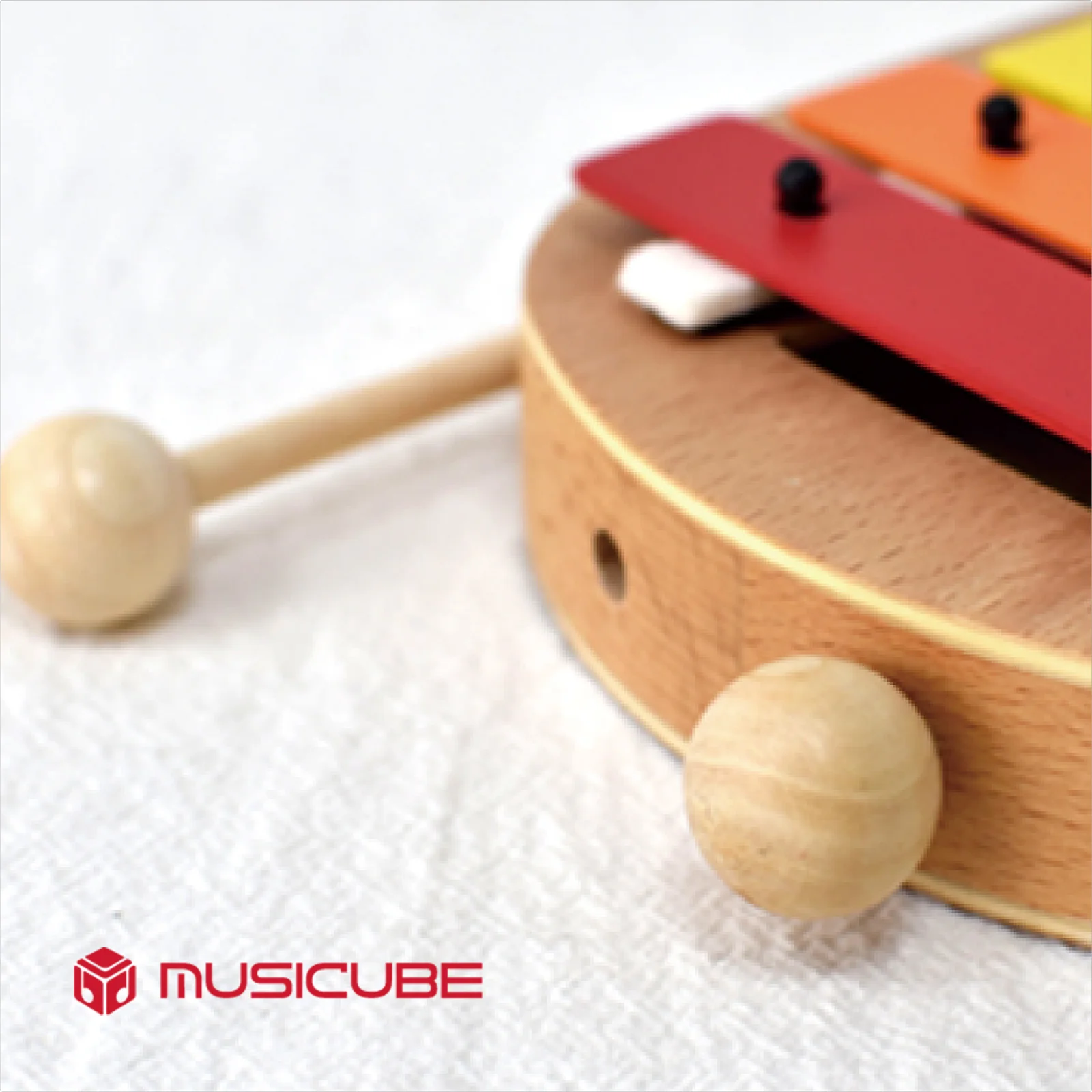 11 Tones Kinder Glockenspiel – Beechwood Resonator Body — gallery image