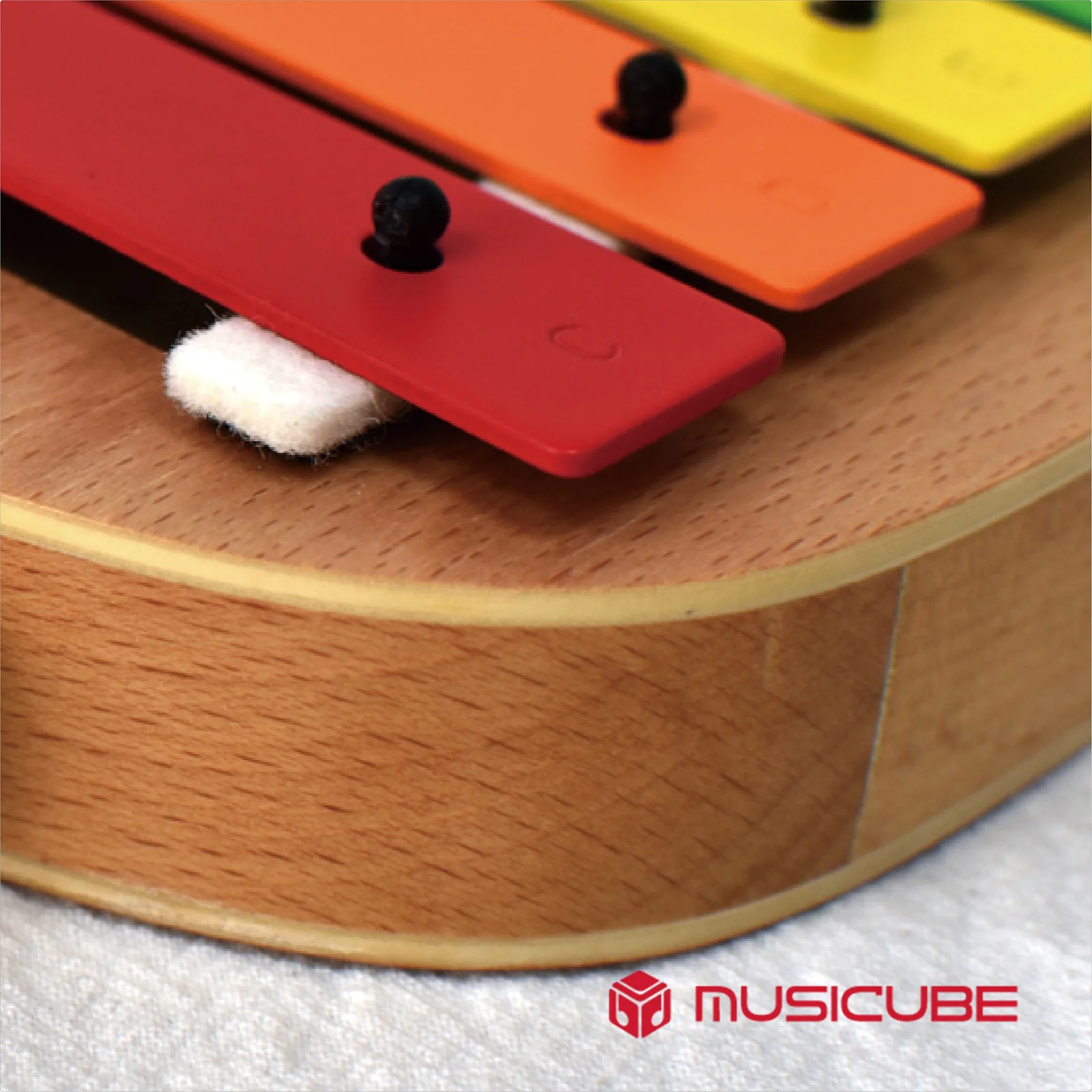 11 Tones Kinder Glockenspiel – Beechwood Resonator Body — gallery image