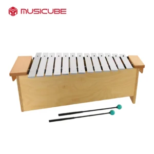 Alto Metallophone 051302 - carved note names D E F G A B C on special aluminum bars