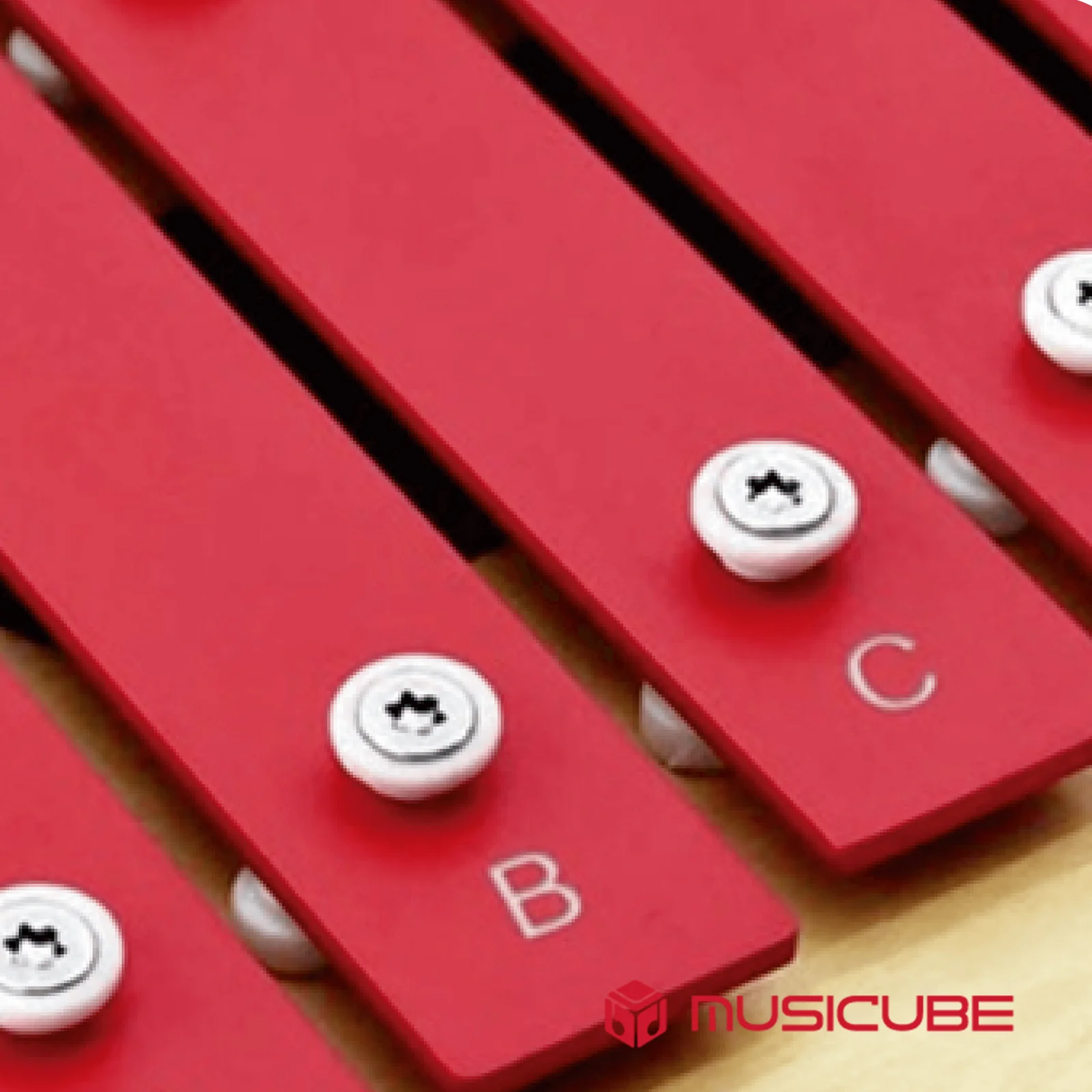 Chromatic Alto Glockenspiel – 23 Red Bars — gallery image