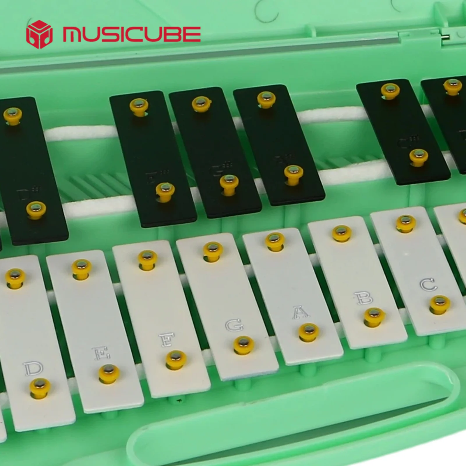 Chromatic Glockenspiel – 27 Black & White Bars in Case — gallery image