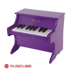 18 Keys Kids Piano 091807 - purple upright kids piano with 18 chromatic keys, Musicube edition