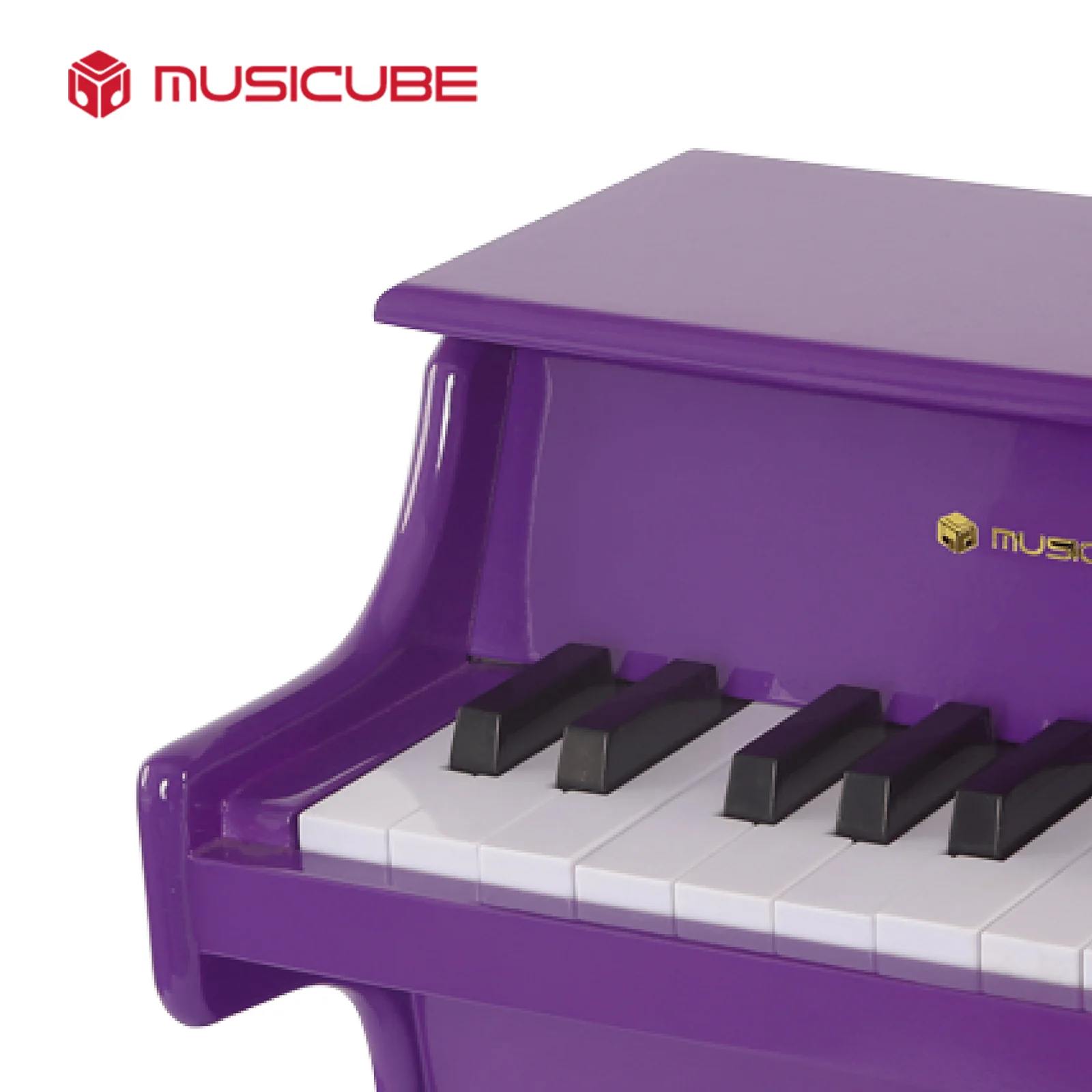 Kinderklavier 18 Tasten – Lila Kompakt-Piano, C4–F5 (091807) — Galeriebild