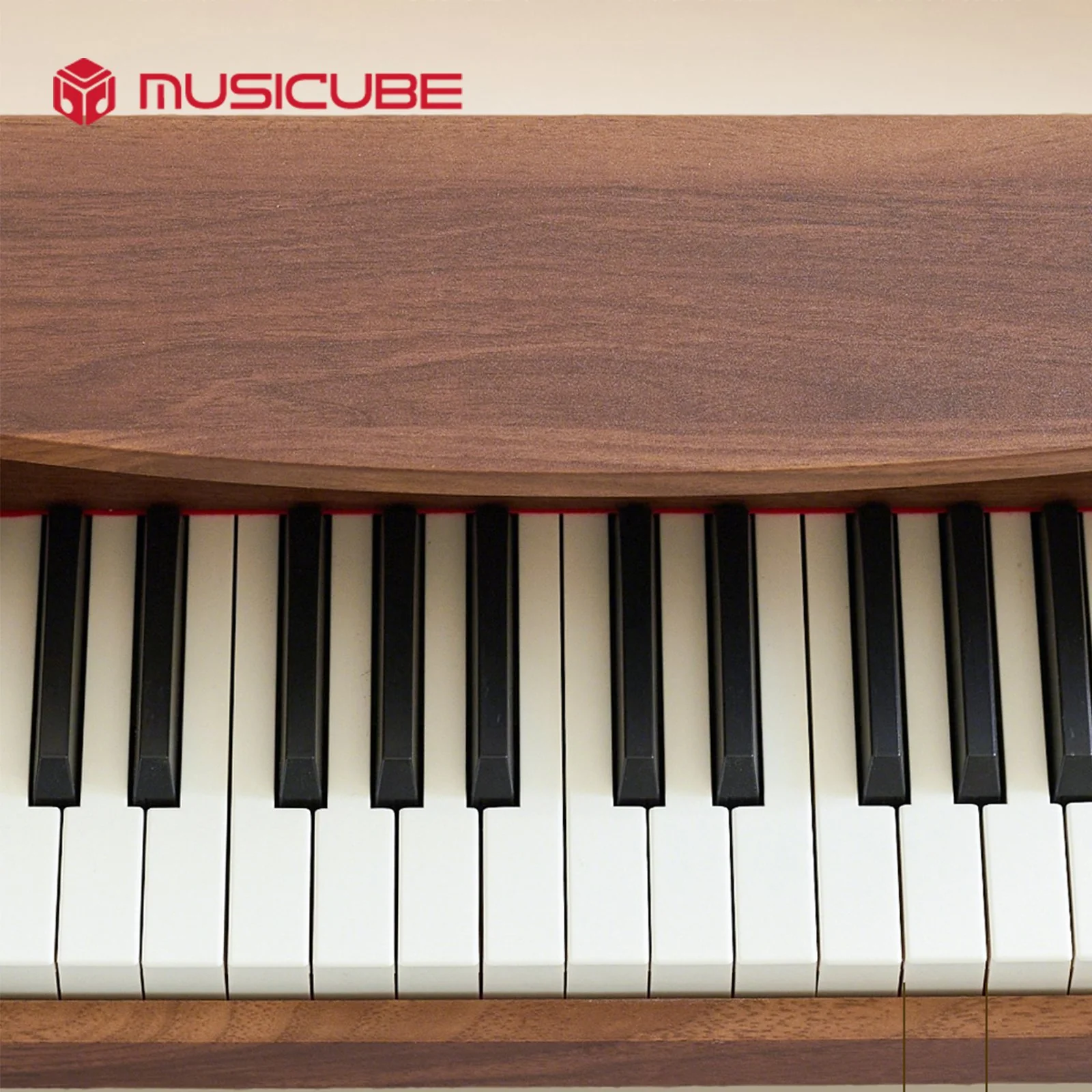 25 Keys Kids Digital Piano – Walnut, 22mm Pro Keys (092525) — gallery image