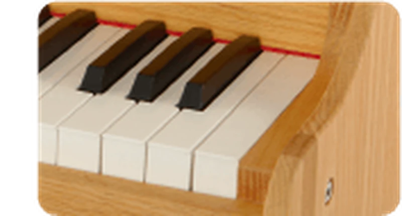 25 Keys Kids Digital Piano – Red Oak, 22mm Pro Keys (092529) — gallery image