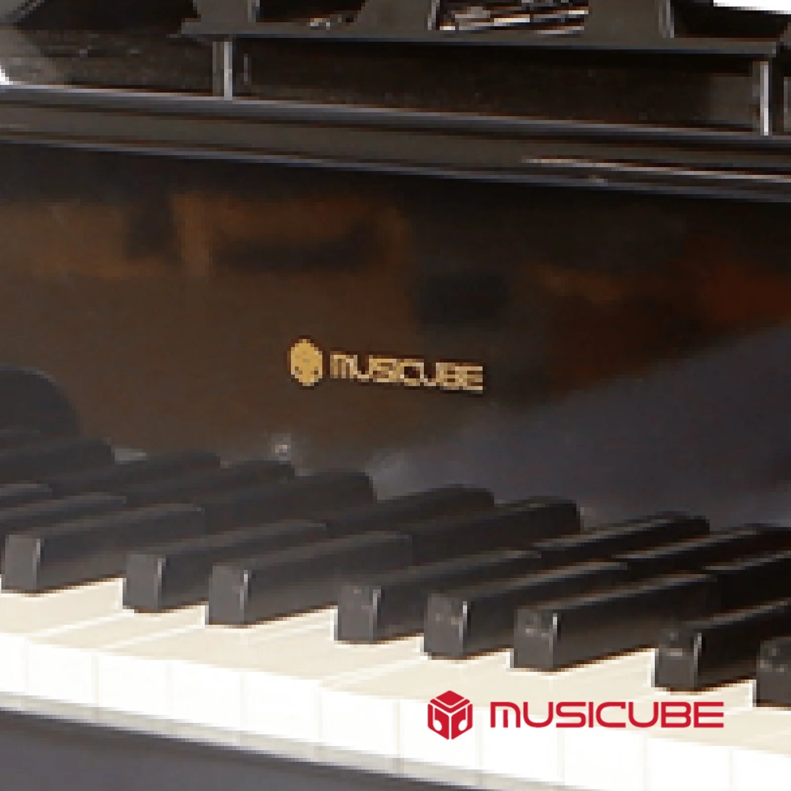 30 Keys Kids Grand Piano – Black, C3-F5 with Stool (093002) — gallery image
