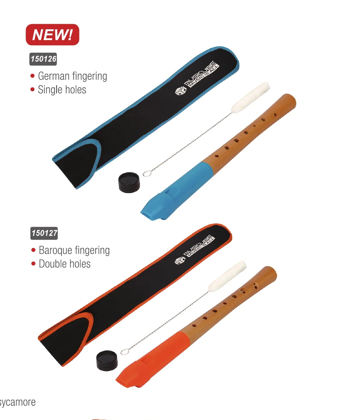 Recorder for Beginners – Pearwood & ABS Head, C5-C6 (150126/150127) — gallery image