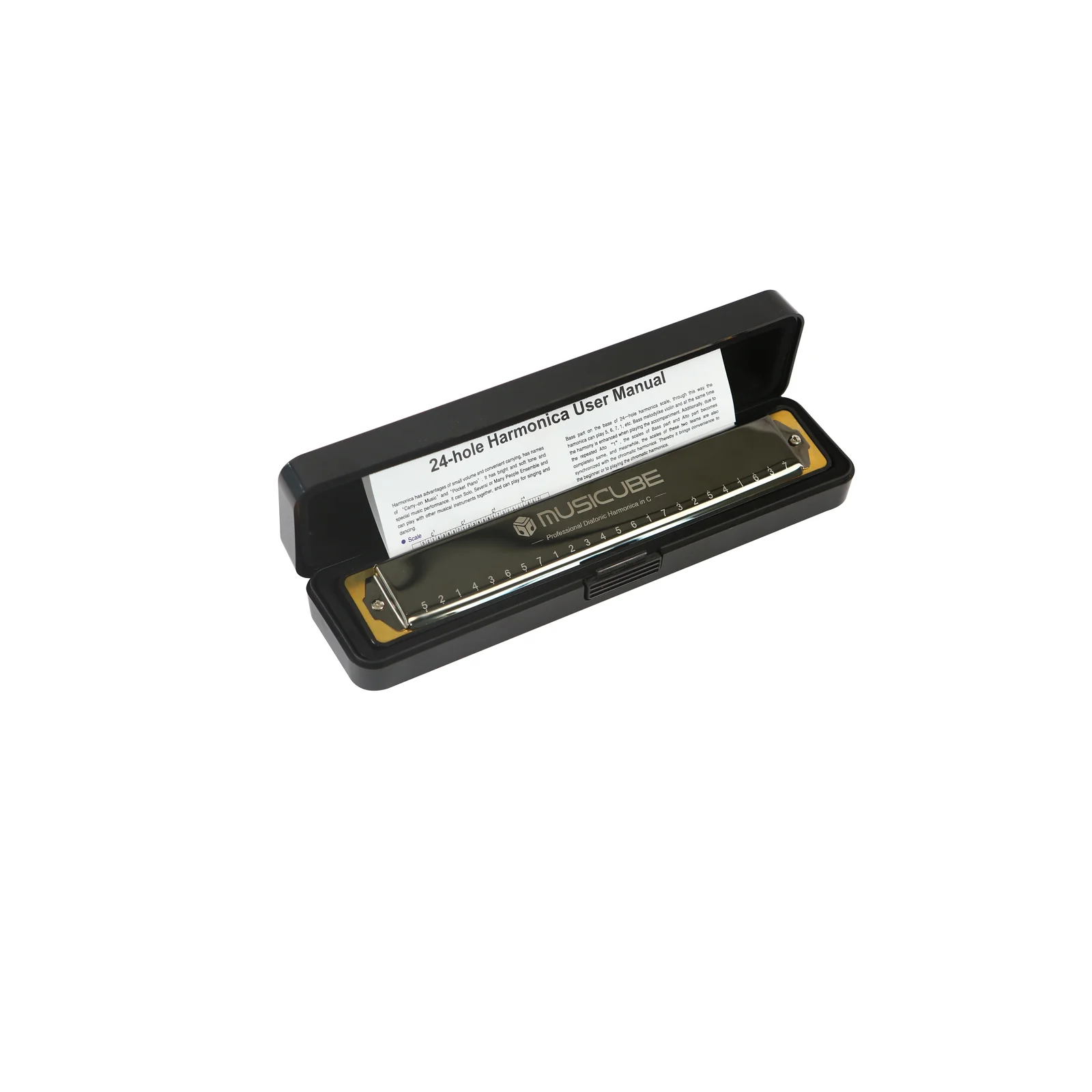 Professional Blues Harmonica – 3.5 Octaves, Wide Range (152402/152403) — gallery image