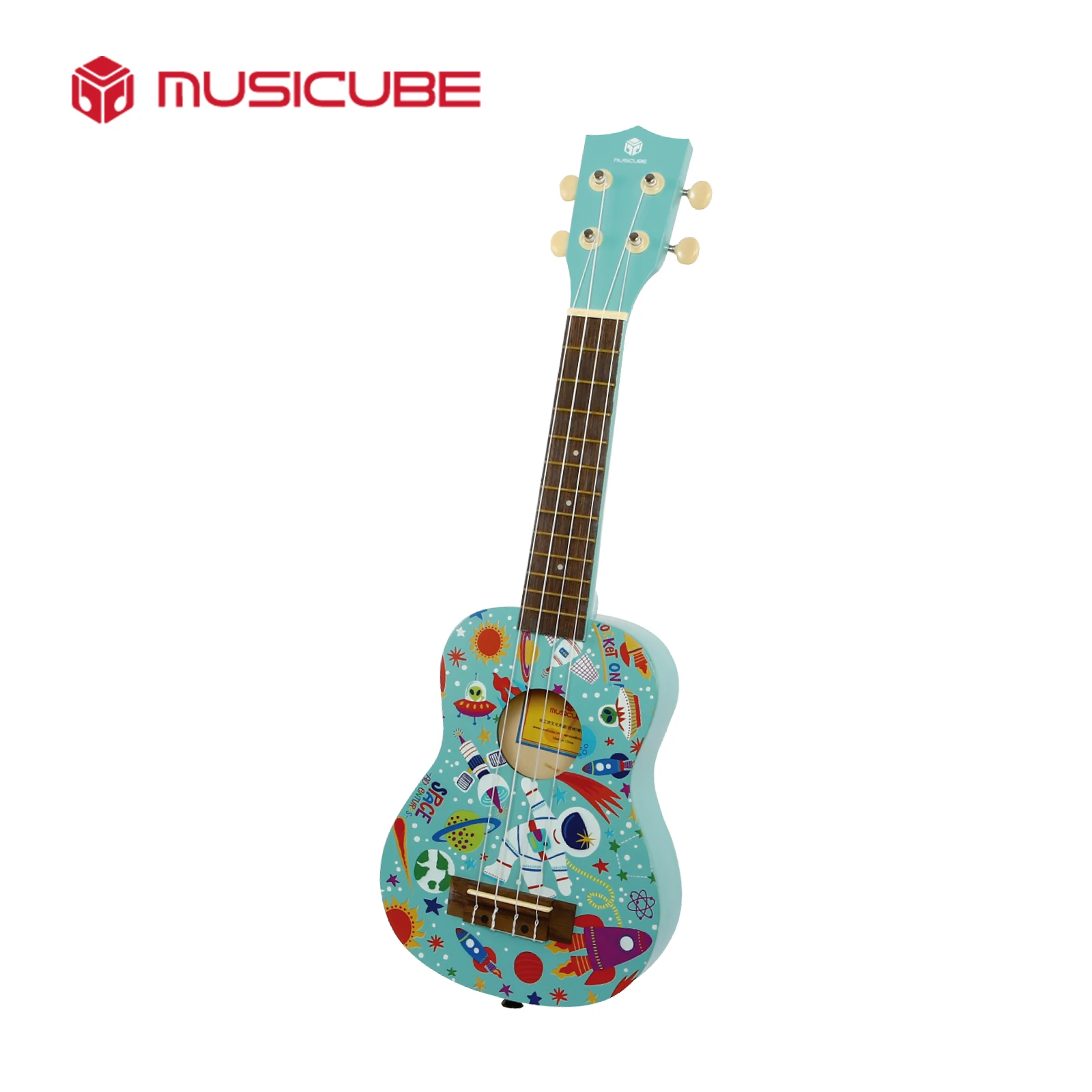 21″ Ukulele – Water Transfer Pattern with Cloth Bag (182126/182127) — gallery image