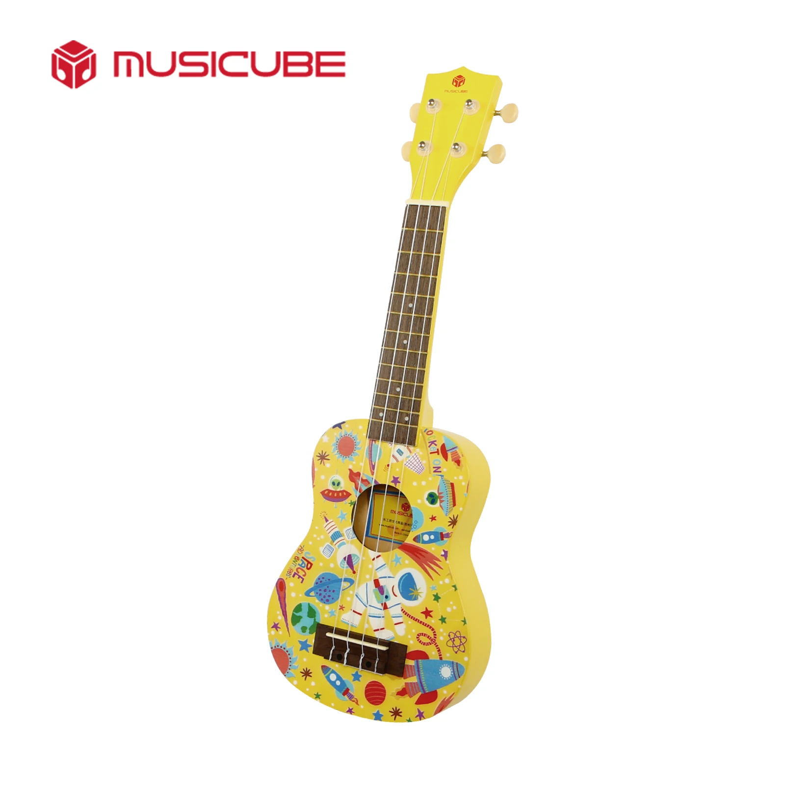 21″ Ukulele – Water Transfer Pattern with Cloth Bag (182126/182127) — gallery image