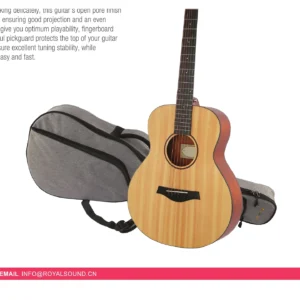 36" Solid Spruce Acoustic Guitar with Bag (183801)