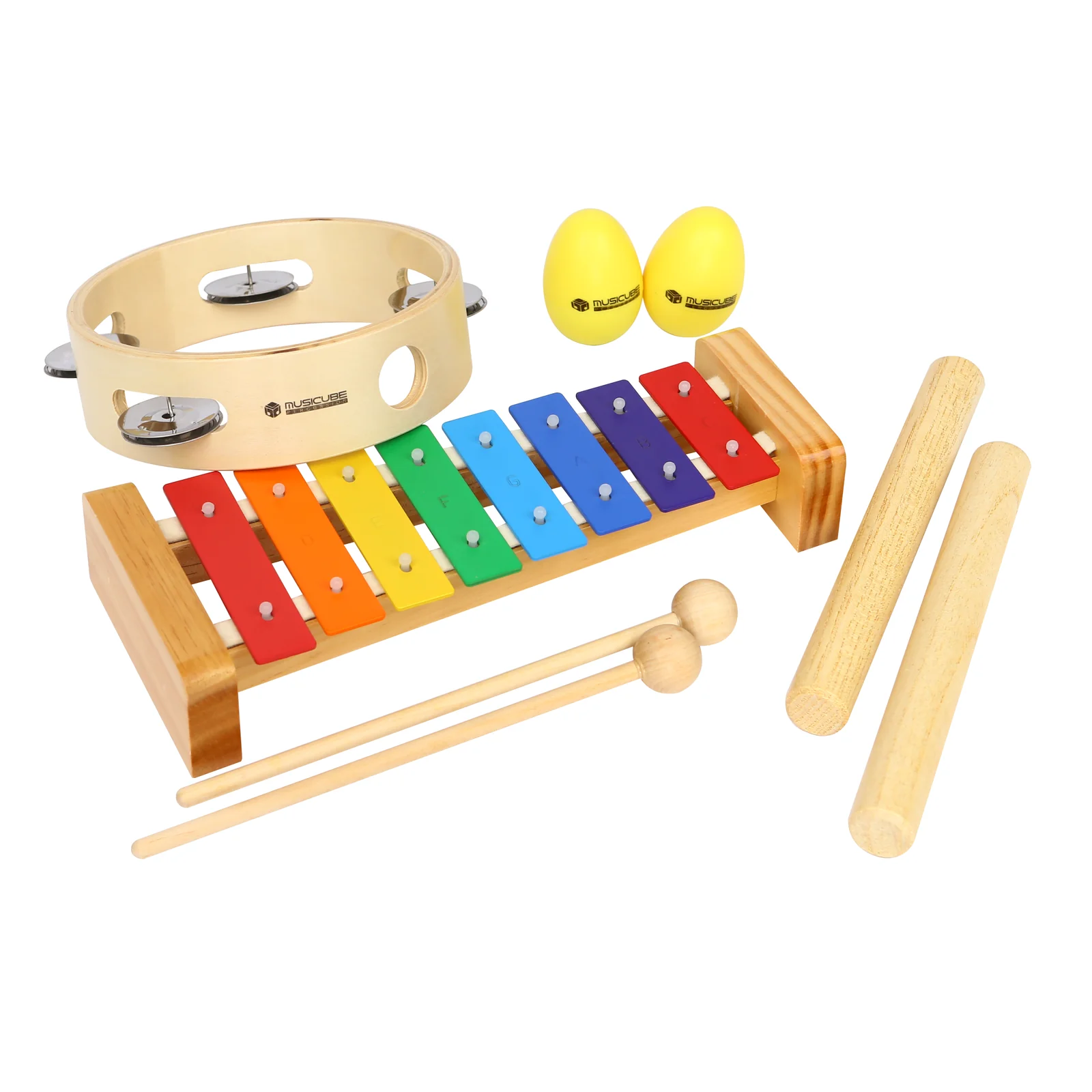 Rhythm Set – Glockenspiel & Tambourine 5-Piece (200206) — gallery image