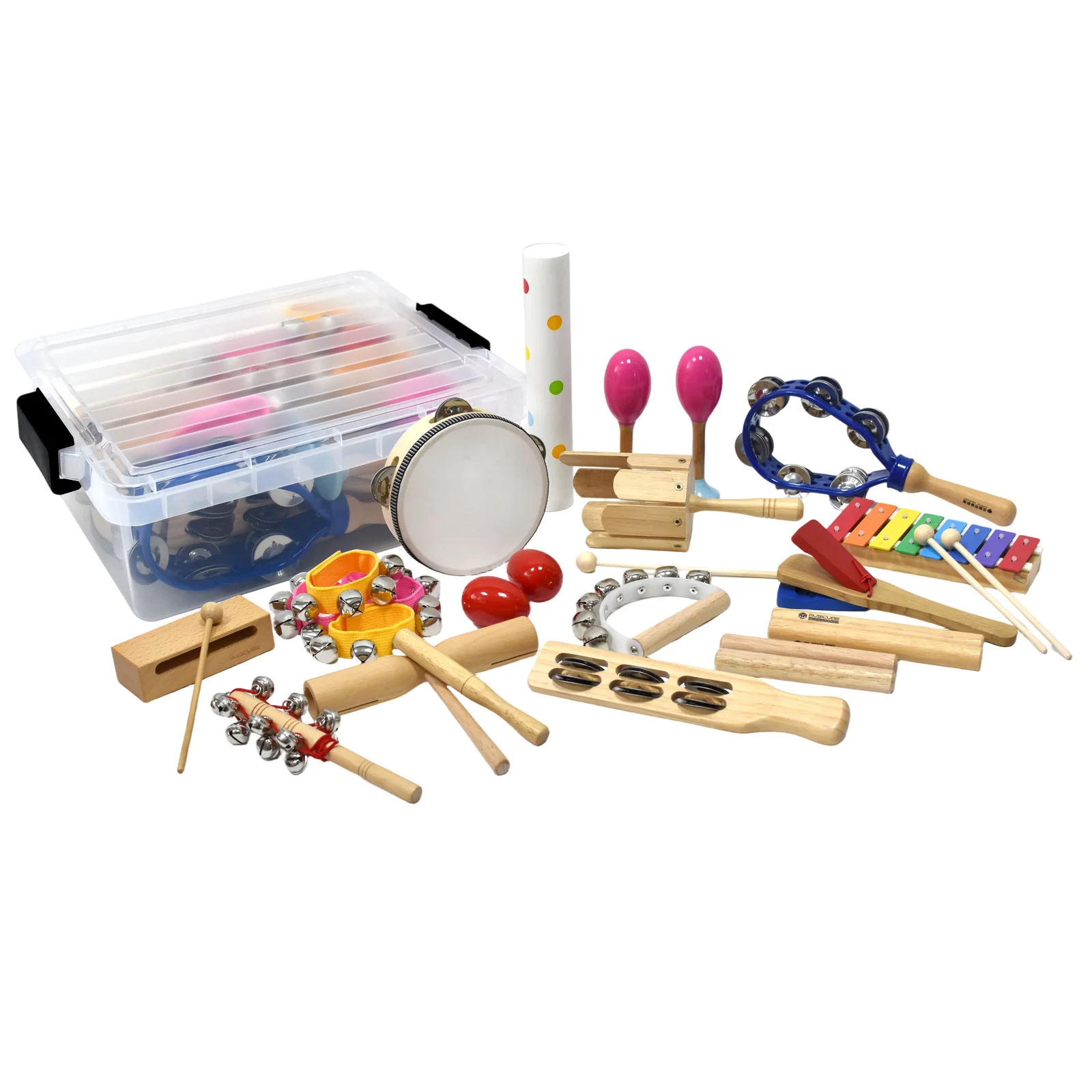 Classroom Percussion Set with Storage Box (200401) — gallery image