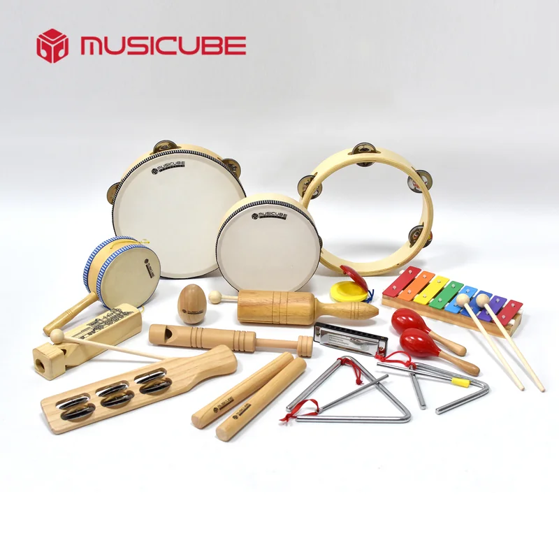 Wall-Hanging Percussion Set with Canvas Organizer (200403)