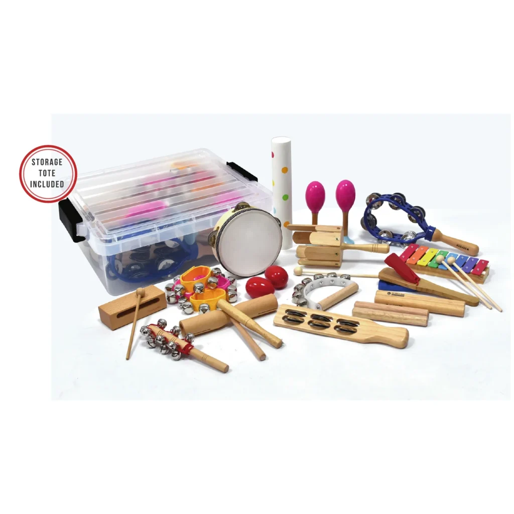 Percussion Set – Storage Tote 17-Piece (204061)
