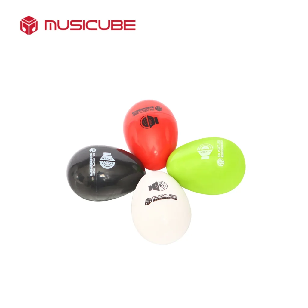 Egg Shaker Set – 4 Sounds (Soft / Medium / Loud / Heavy)