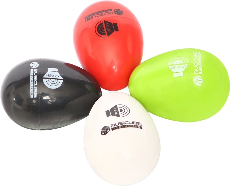 Egg Shaker Set – 4 Sounds (Soft / Medium / Loud / Heavy) — gallery image