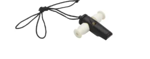 Samba Whistle – Two-Color ABS with Collar