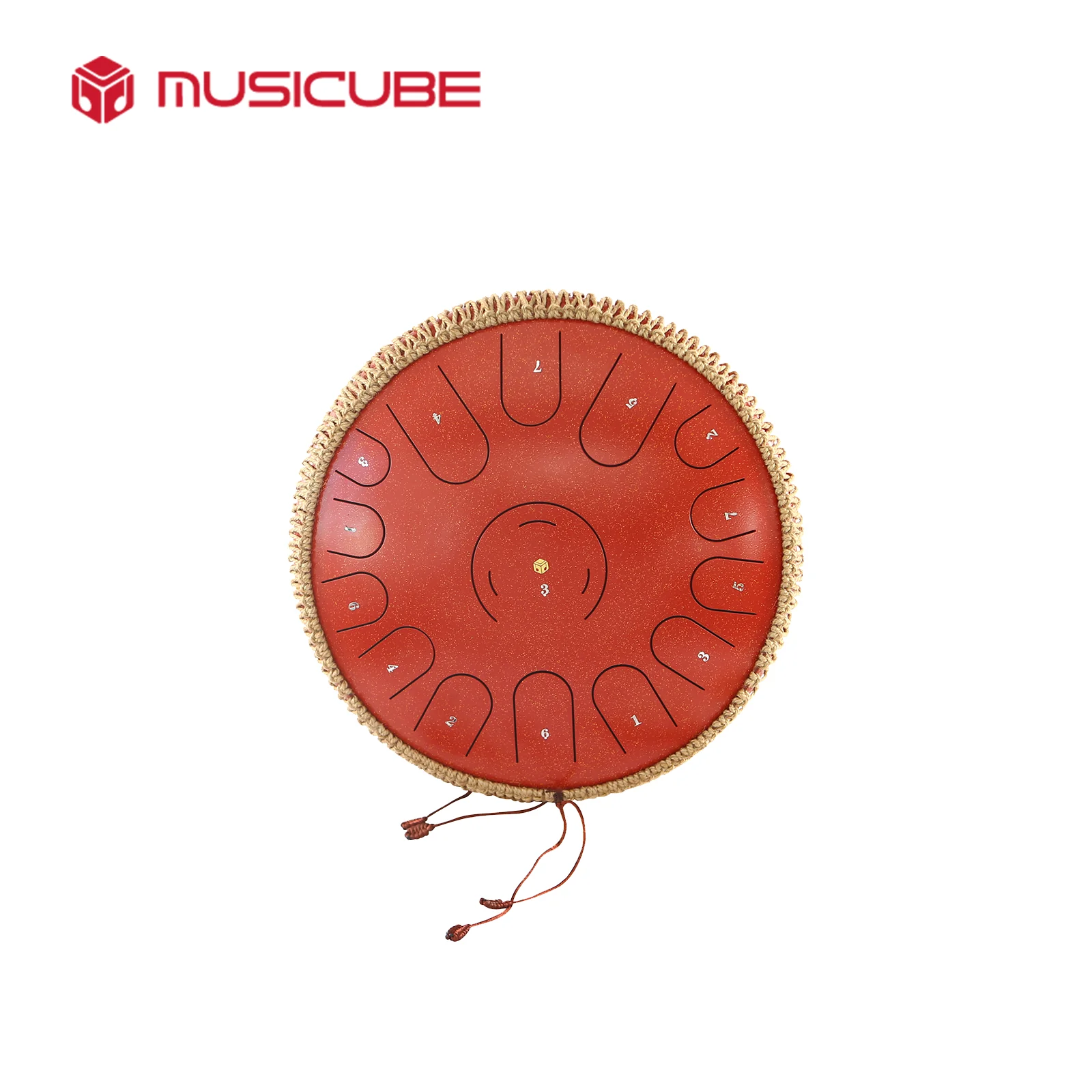 14″ Steel Tongue Drum with 15 Tones – 5 Colors — gallery image