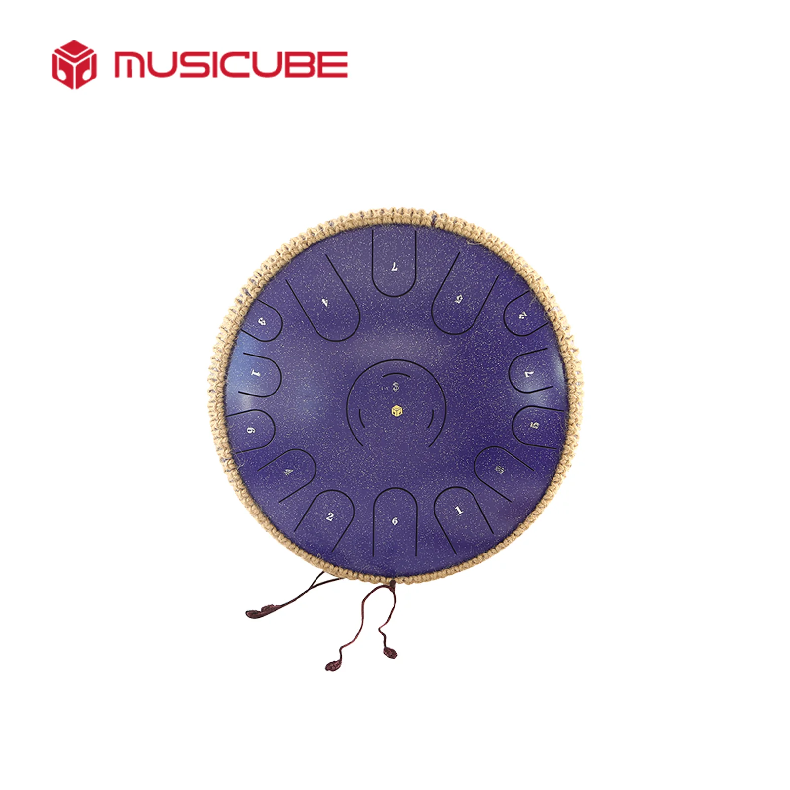 14″ Steel Tongue Drum with 15 Tones – 5 Colors — gallery image
