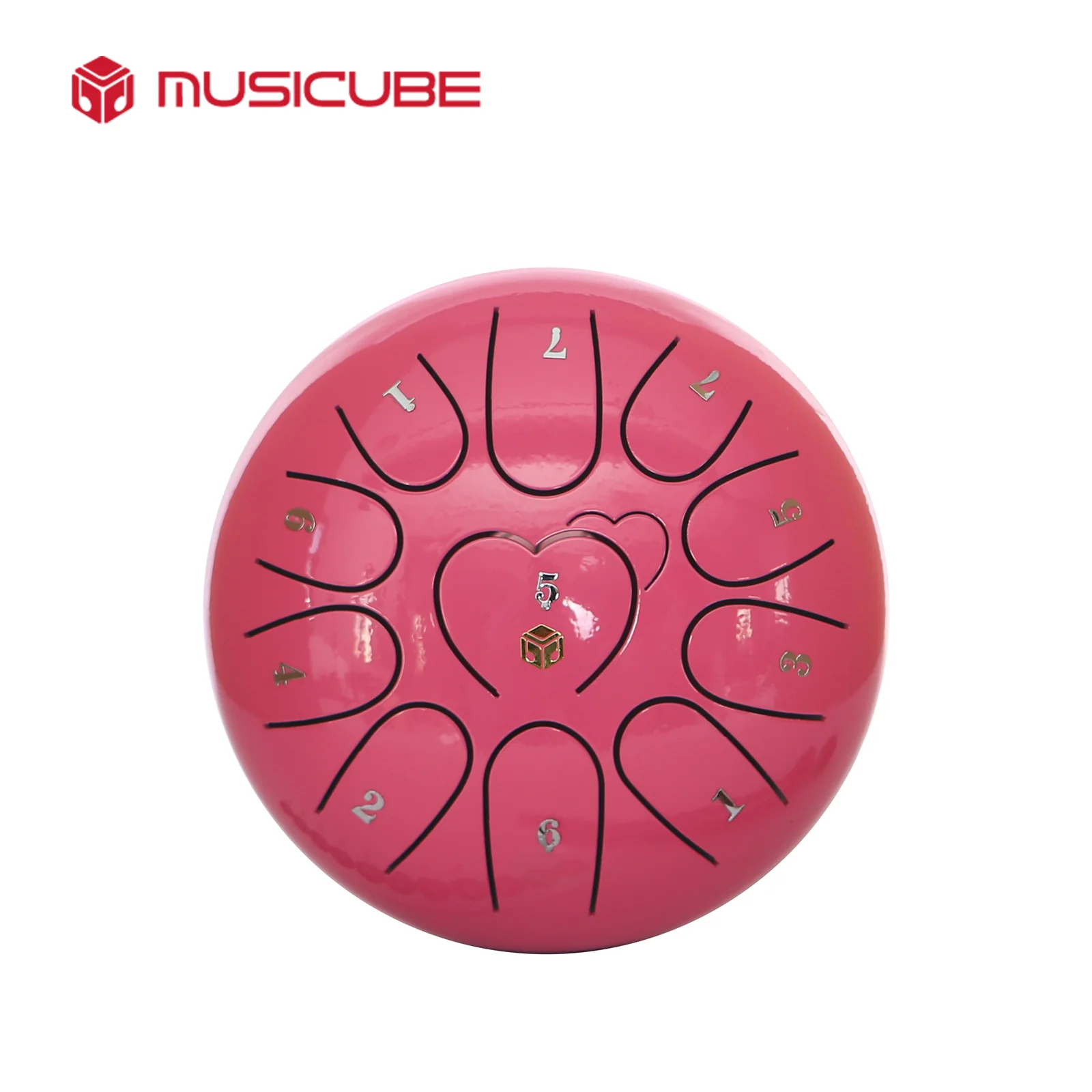 6″ Steel Tongue Drum with 11 Tones – 4 Colors — gallery image