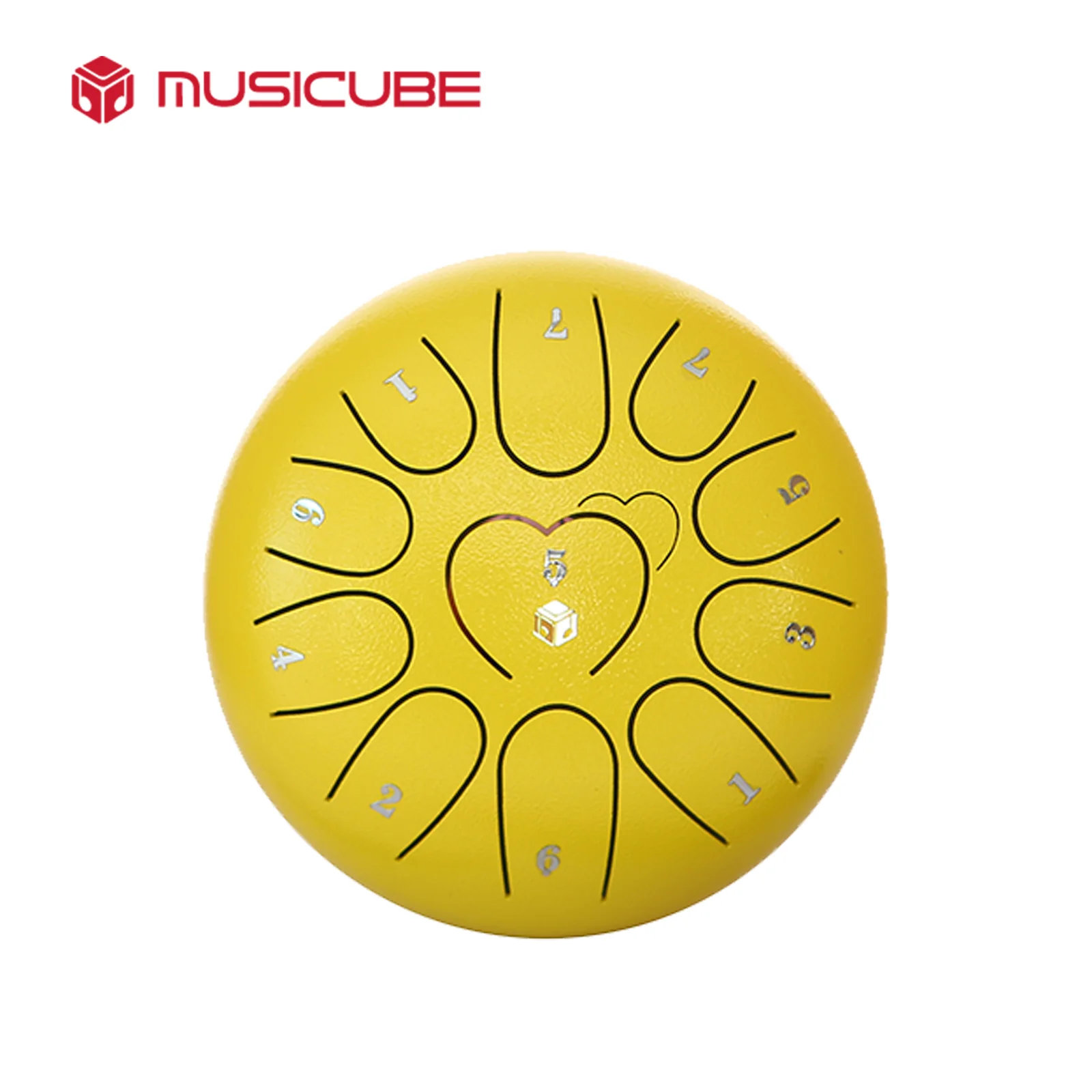 6″ Steel Tongue Drum with 11 Tones – 4 Colors — gallery image