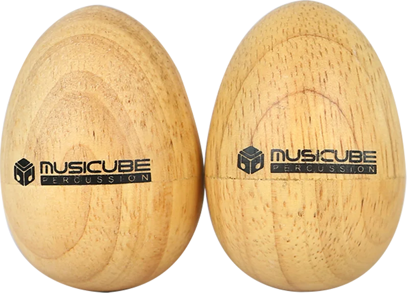 Wood Egg Shakers – Large & Small Two Sizes — gallery image