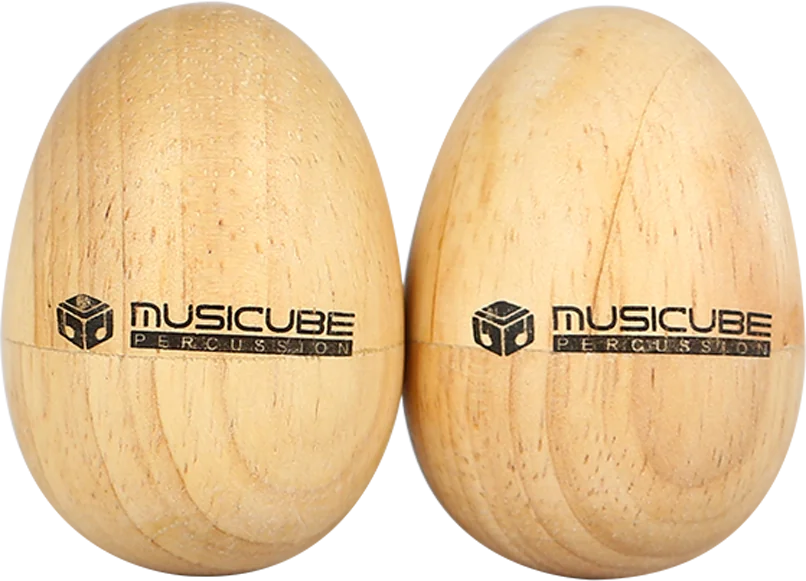Wood Egg Shakers – Large & Small Two Sizes — gallery image